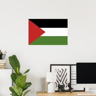 Poster Drapeau de Palestine