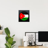 Poster Drapeau de qualité Roundel Jordan (Bureau à domicile)
