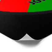 Poster Drapeau de qualité Roundel Jordan (Coin)