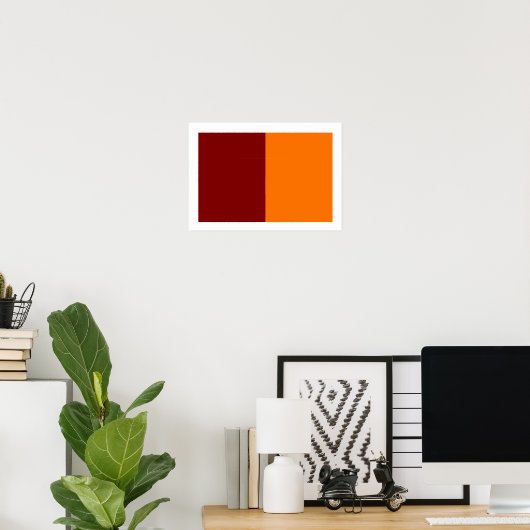 Poster Drapeau de Rome (Bureau à domicile)