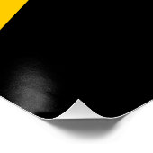 Poster Drapeau de Saint-Christophe-et-Niévès (Coin)