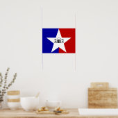 Poster Drapeau de San Antonio (Cuisine)