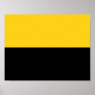 Poster Drapeau de Saxe-Anhalt