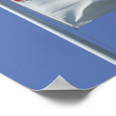 Poster Drapeau de Singapour (Coin)