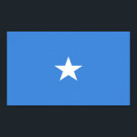 Poster Drapeau de Somalie<br><div class="desc">Ce design est l'une des nombreuses créations internationales uniques de République des Pays et est une excellente façon de montrer votre fierté nationale. Le design est personnalisable et est disponible sur chemises, tabliers, débardeurs, mugs, steins, mouspads, porte - clés, autocollants de pare-chocs, casquettes et de nombreux autres produits cool.</div>