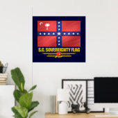Poster Drapeau de souveraineté du SC (Bureau à domicile)