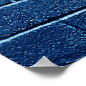 Poster Drapeau de Suède (Coin)