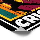 Poster Drapeau de supporter de cricket sri-lankais Drapea (Coin)