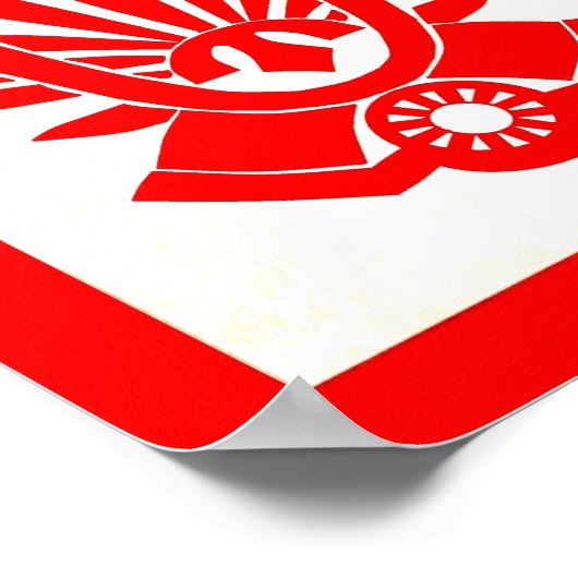 Poster Drapeau de Tatenokai, Yukio Mishima (Coin)