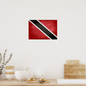Poster Drapeau de Trinité-et-Tobago (Cuisine)