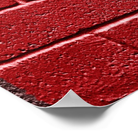 Poster Drapeau de Trinité-et-Tobago (Coin)