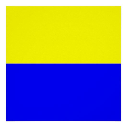 Poster Drapeau de Zandvoort (Devant)