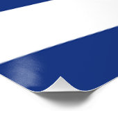 Poster Drapeau de Zélande (Coin)