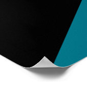 Poster Drapeau des Bahamas (Coin)