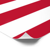 Poster Drapeau des États-Unis d'Amérique (Coin)