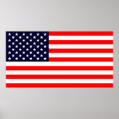 Poster Drapeau des États-Unis d'Amérique (Devant)