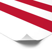 Poster Drapeau des États-Unis d'Amérique (Coin)