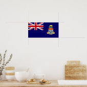 Poster Drapeau des îles Caïmans (Cuisine)