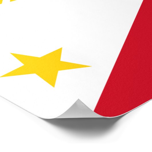 Poster Drapeau des Philippines (Coin)