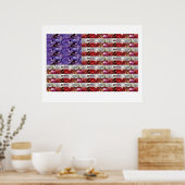 Poster Drapeau des soldats américains (Cuisine)