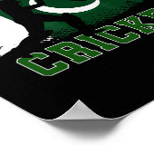 Poster Drapeau des Supporters de Cricket Pakistan Cricket (Coin)