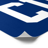 Poster Drapeau d'Etat customisé du Colorado (Coin)