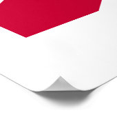 Poster Drapeau d'État de Floride (Coin)