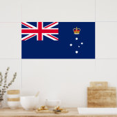 Poster Drapeau d'État de Victoria (Australie) (Cuisine)