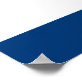 Poster Drapeau d'État de Virginie-Occidentale (Coin)