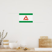 Poster Drapeau d'Ingushetia (Cuisine)