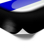 Poster Drapeau d'Israël (Coin)