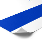 Poster Drapeau d'Israël (Coin)