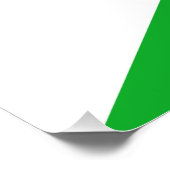 Poster Drapeau Djibouti (Coin)