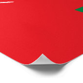 Poster Drapeau d'Oman (Coin)