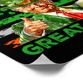 Poster Drapeau drôle de la Saint-Patrick Rendez la Saint- (Coin)