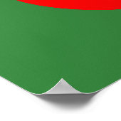 Poster Drapeau du Bangladesh (Coin)
