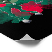 Poster Drapeau du Bangladesh (Coin)