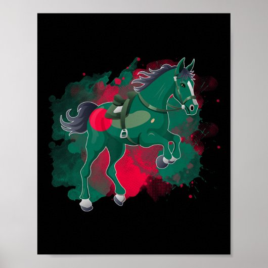 Poster Drapeau du Bangladesh (Devant)