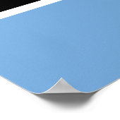 Poster Drapeau du Botswana (Coin)