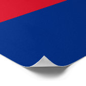 Poster drapeau du Cambodge (Coin)