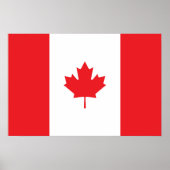 Poster Drapeau du Canada (Devant)