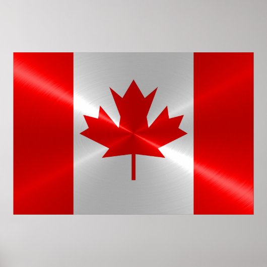 Poster Drapeau du Canada (Devant)