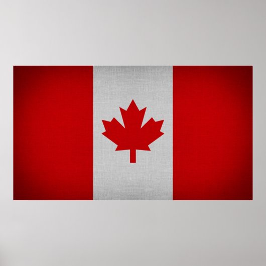 Poster Drapeau du Canada (Devant)