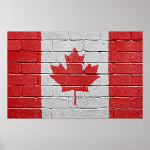 Poster Drapeau du Canada