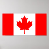 Poster Drapeau du Canada (Devant)
