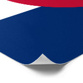 Poster Drapeau du Colorado (Coin)