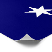 Poster Drapeau du commandant en chef de George Washington (Coin)