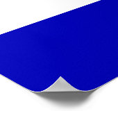 Poster Drapeau du Costa Rica (Coin)