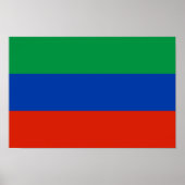 Poster Drapeau du Daghestan (Devant)