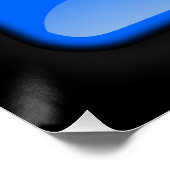 Poster Drapeau du Guatemala (Coin)